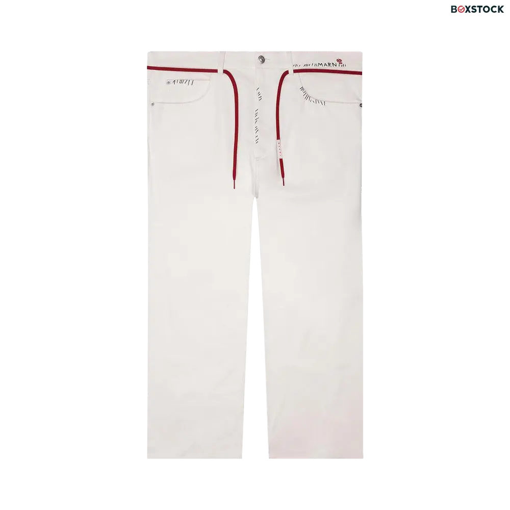 marni Marni Trousers 'White' Spring/Summer 2024 PUJU0019S1-TCX17-00W01