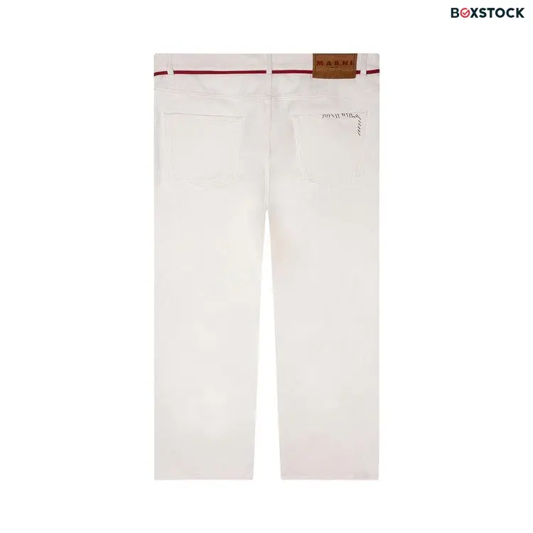 Marni Trousers 'White' Spring/Summer 2024 PUJU0019S1-TCX17-00W01
