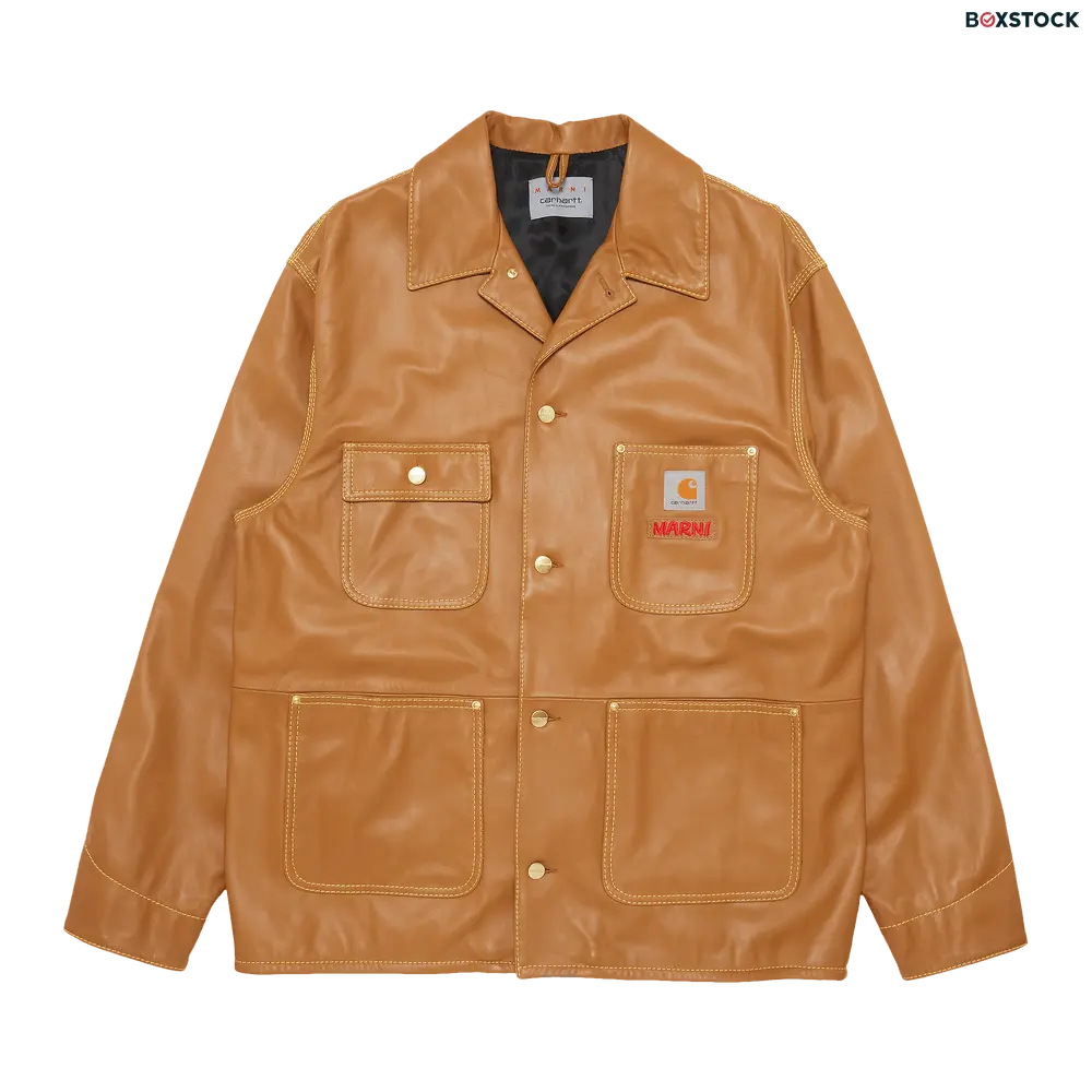 Marni x Carhartt WIP Jacket 'Earth Of Siena' Tan Fall/Winter 2022
