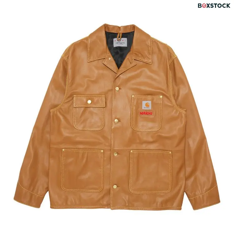 Marni x Carhartt WIP Jacket 'Earth Of Siena' Tan Fall/Winter 2022