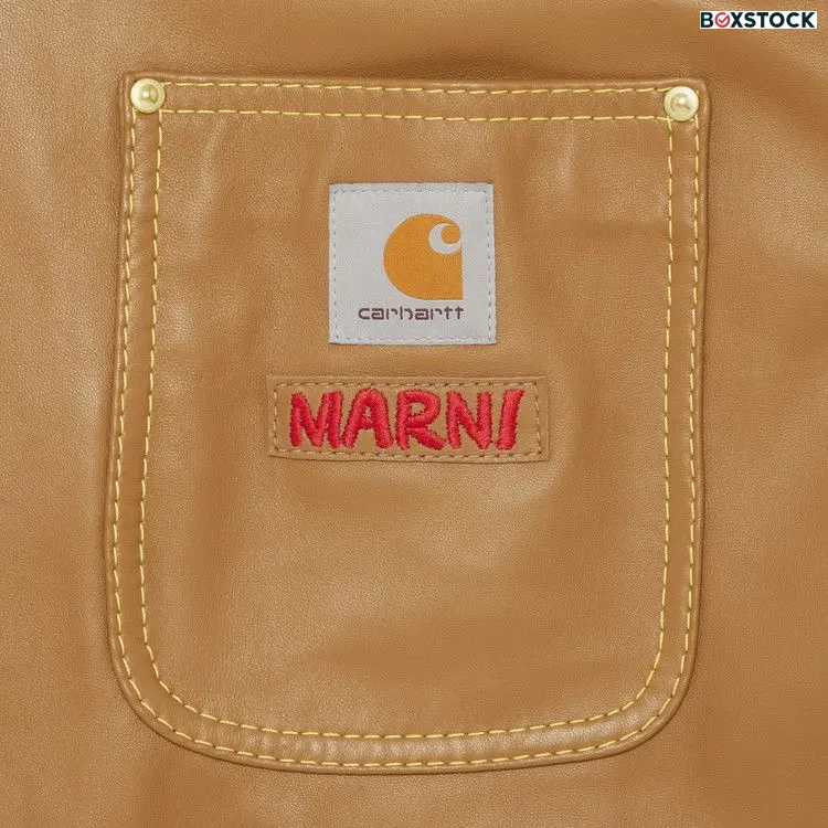 Marni x Carhartt WIP Jacket 'Earth Of Siena' Tan Fall/Winter 2022
