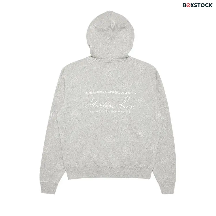 Martine Rose Classic Hoodie 'Grey Marl' Fall/Winter 2022