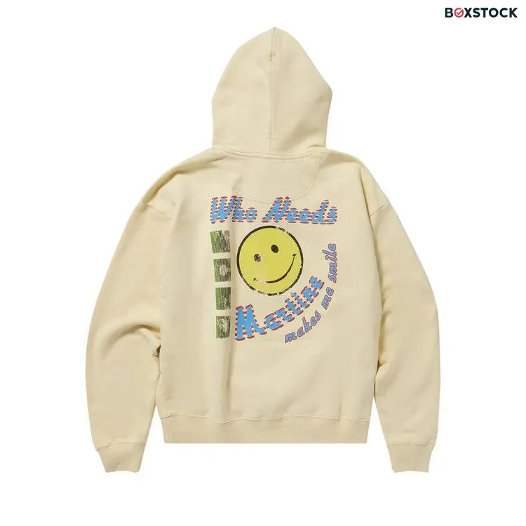 Martine Rose Classic Hoodie 'Vanilla Acid' Green Spring/Summer 2023