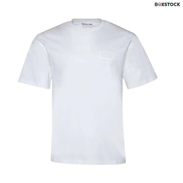 Martine Rose Classic T-Shirt 'White' Spring/Summer 2024
