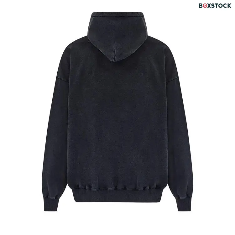 Martine Rose Oversized Hoodie 'Black' Fall/Winter 2024
