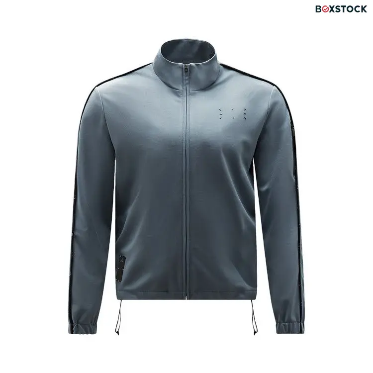 MCQ Track Top 'Downpour' Blue Fall/Winter 2021