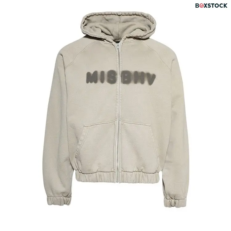MISBHV Community Zipped Hoodie 'Vintage Beige' Tan Fall/Winter 2024