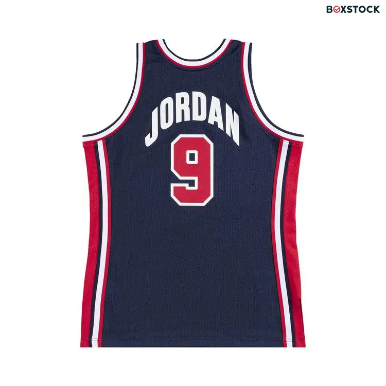 Mitchell & Ness Team Michael Jordan USA Jersey 'Blue'