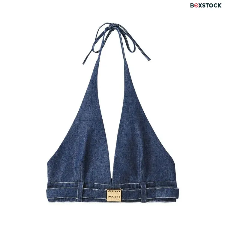 Miu Miu Denim Top 'Blue' Fall/Winter 2023