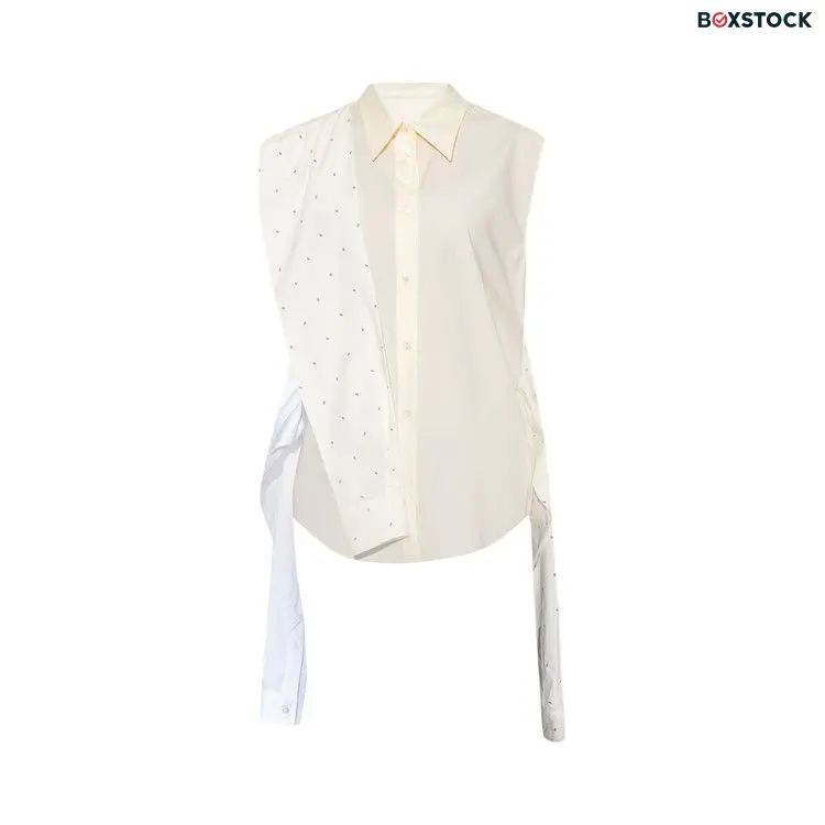 MM6 Maison Margiela 6 Logo Shirt 'Off White' Spring/Summer 2022