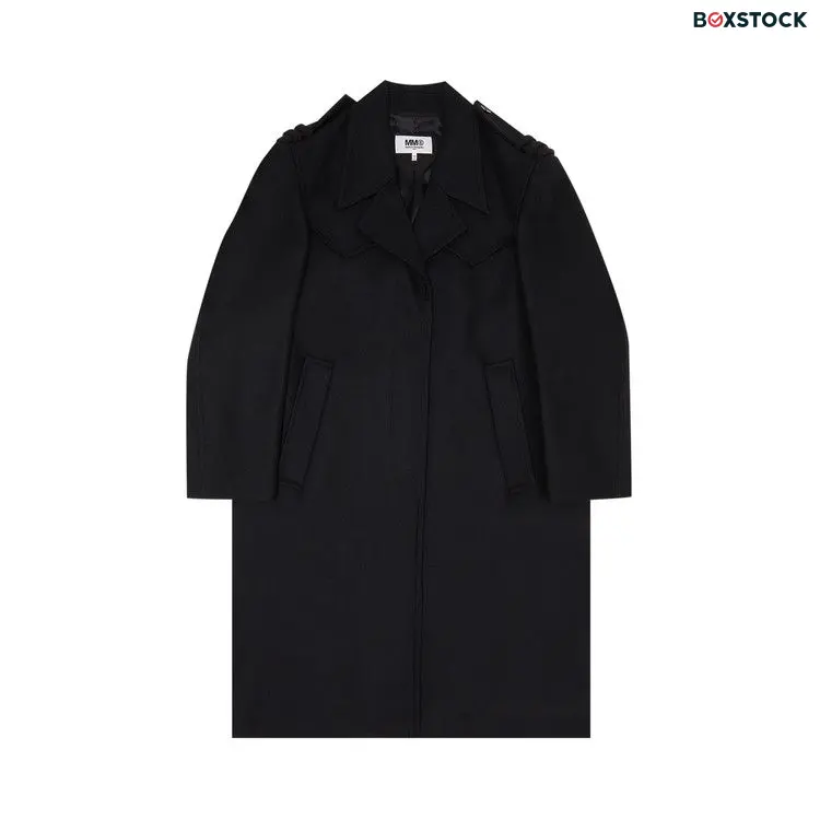 MM6 Maison Margiela Coat 'Black' Fall/Winter 2022
