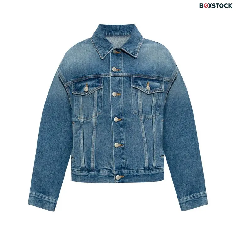 MM6 Maison Margiela Denim Sports Jacket 'Light Blue' Pre-Spring 2024