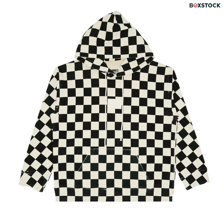 MM6 Maison Margiela Sweatshirt 'Grey Check' Spring/Summer 2022