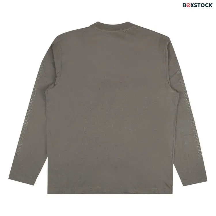 Moncler Dotted Long-Sleeve Logo T-Shirt 'Grey'
