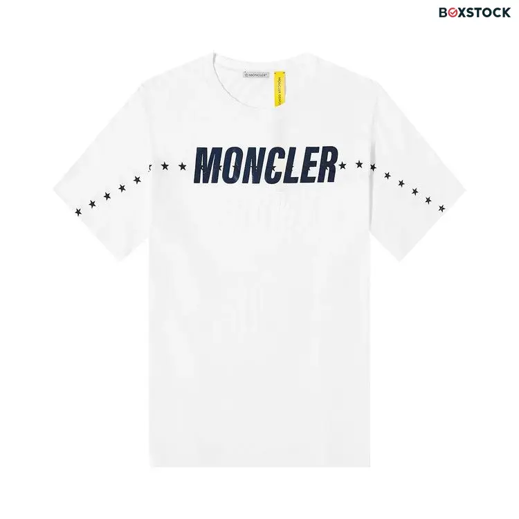 Moncler Genius x Frgmnt Hiroshi Fujiwara Star Print Tee 'White' Fall/Winter 2021