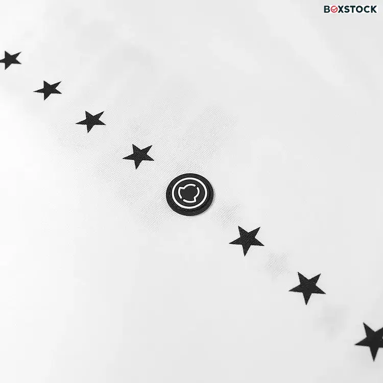 Moncler Genius x Frgmnt Hiroshi Fujiwara Star Print Tee 'White' Fall/Winter 2021