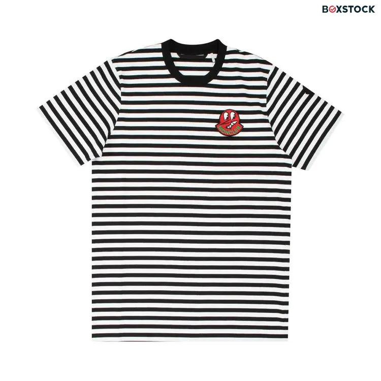 Moncler Logo Patch T-Shirt 'Dark Grey' Spring/Summer 2023