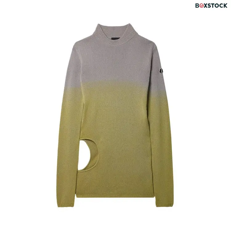 Moncler x Rick Owens Subhuman Sweater 'Acid Degrade' Multi-Color Spring/Summer 2024