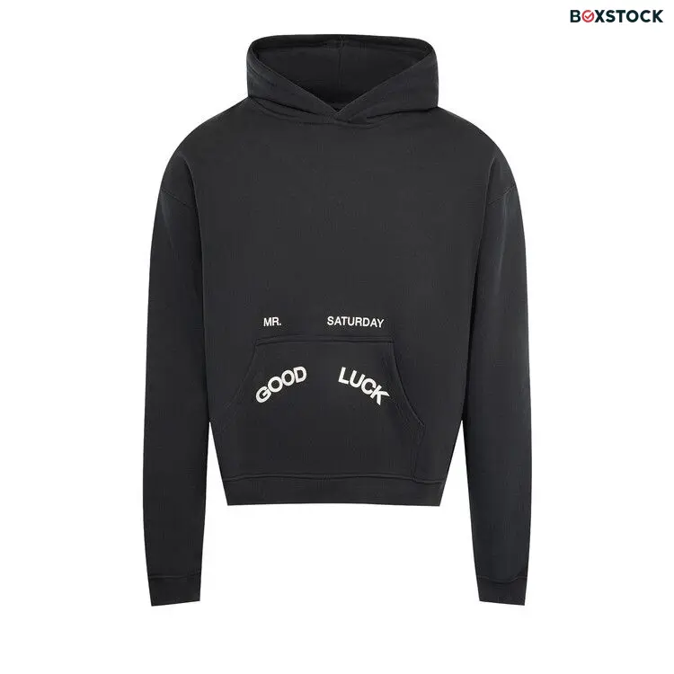 Mr. Saturday Core Hoodie 'Black' Spring/Summer 2024