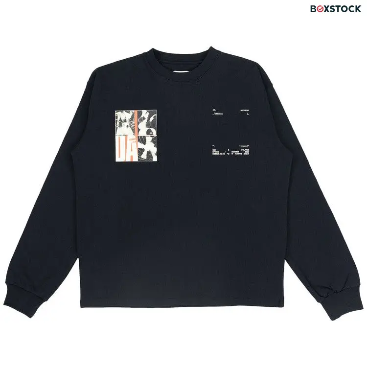 Mr. Saturday Dada Check Long-Sleeve Tee 'Black' Spring/Summer 2023