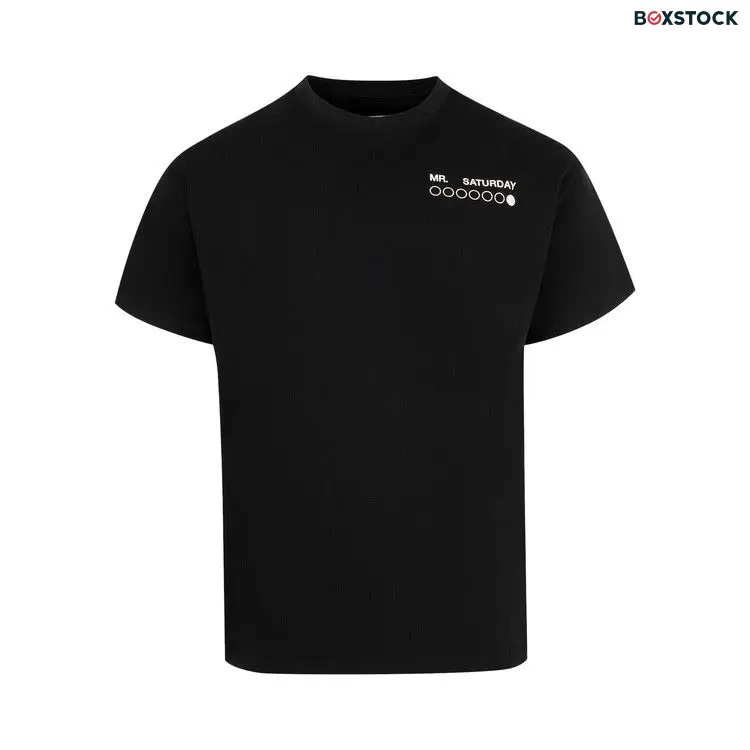 Mr. Saturday Good Luck Printed Core Tee 'Black' Fall/Winter 2024