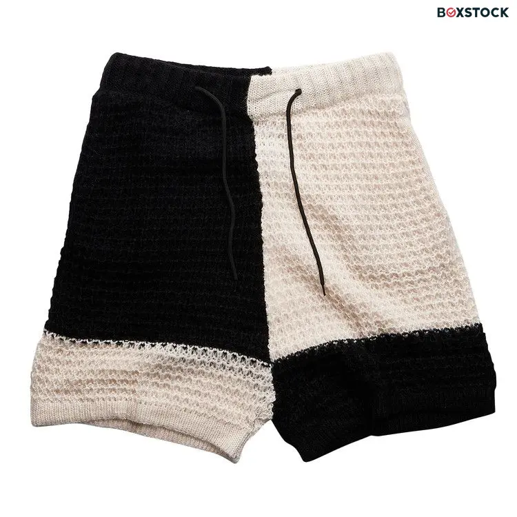 Mr. Saturday Loose Knit Short 'Black/Ecru' Spring/Summer 2023
