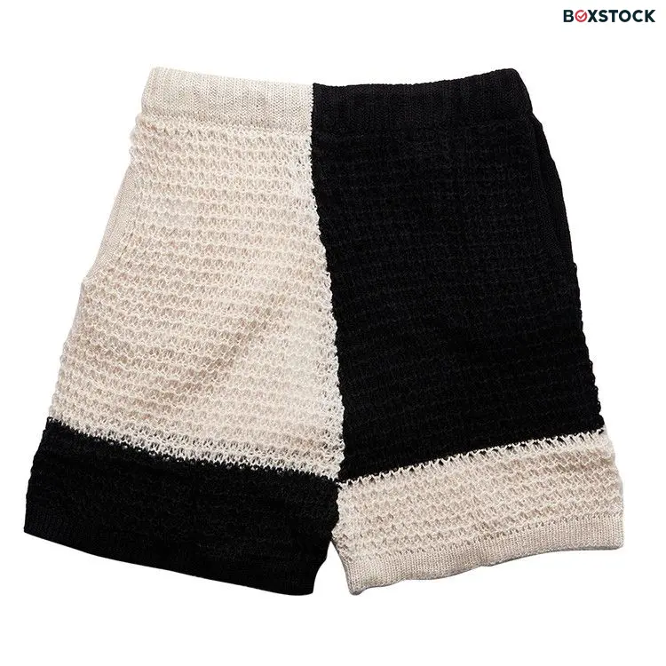 Mr. Saturday Loose Knit Short 'Black/Ecru' Spring/Summer 2023