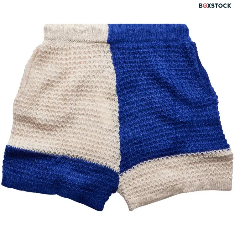 Mr. Saturday Loose Knit Short 'Blue/Ecru' Spring/Summer 2023