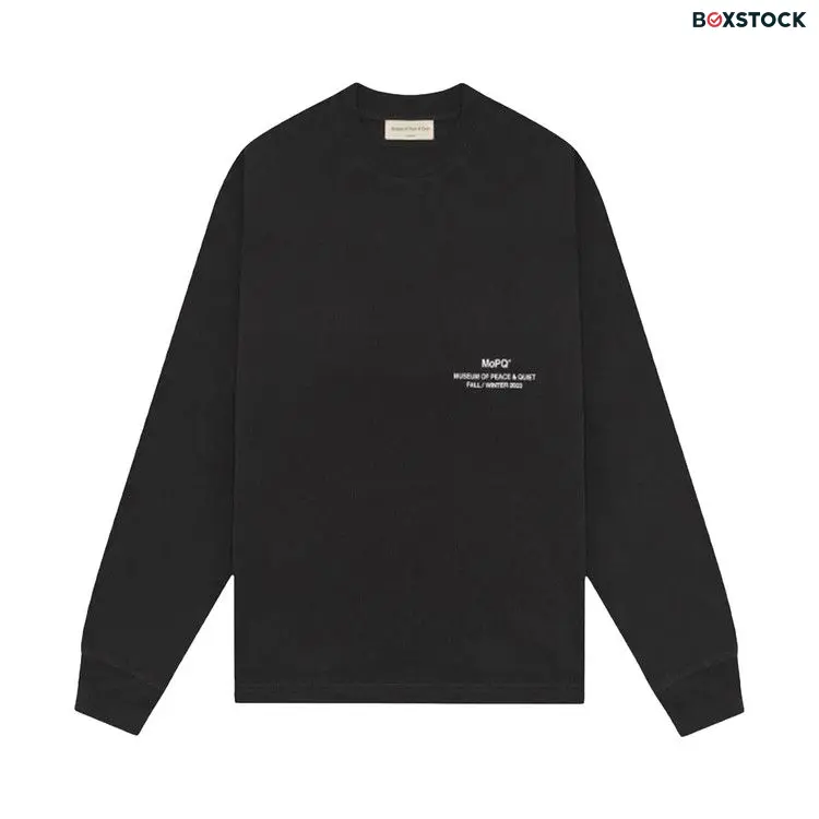 Museum of Peace & Quiet Long-Sleeve T-Shirt 'Black' Fall/Winter 2023