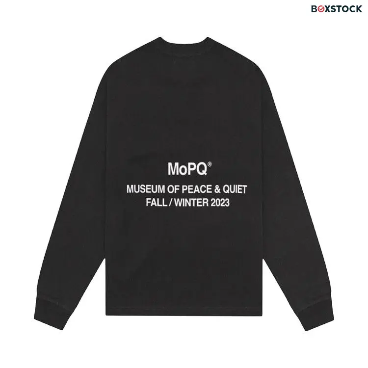 Museum of Peace & Quiet Long-Sleeve T-Shirt 'Black' Fall/Winter 2023