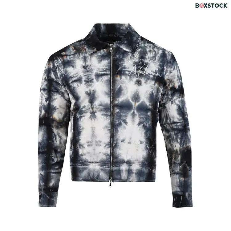 Nahmias Padded Zip Jacket 'Blue Tye Dye' Fall/Winter 2022