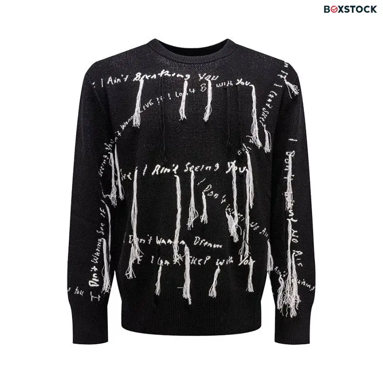 Nahmias x Kodak Knit Lyric Crewneck 'Black' Fall/Winter 2023