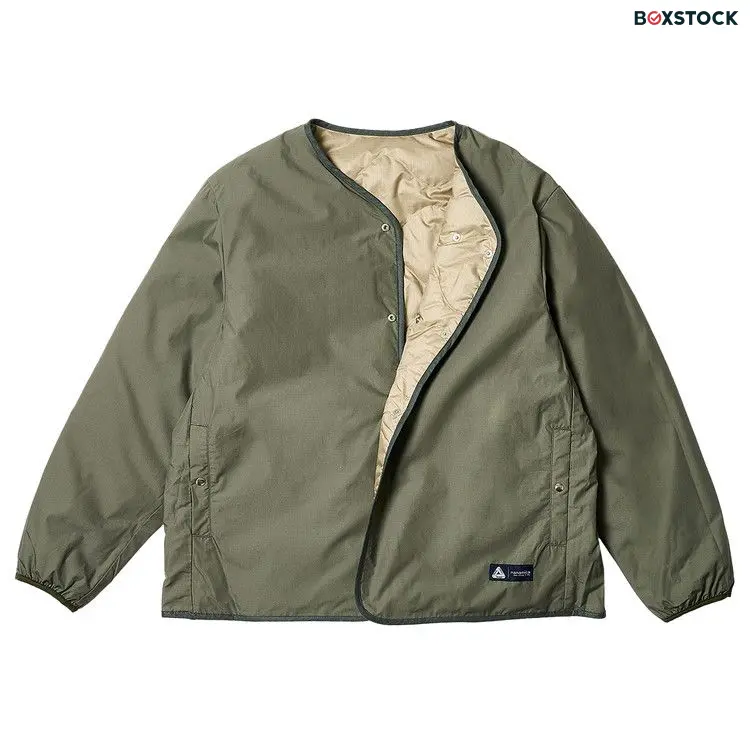 nanamica x Palace Reversible Down Cardigan 'Sage Green' Fall/Winter 2023