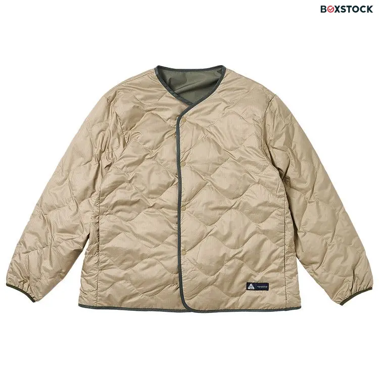 nanamica x Palace Reversible Down Cardigan 'Sage Green' Fall/Winter 2023