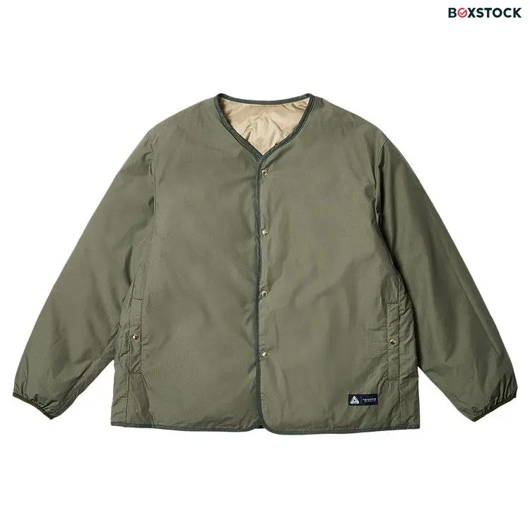 nanamica x Palace Reversible Down Cardigan 'Sage Green' Fall/Winter 2023