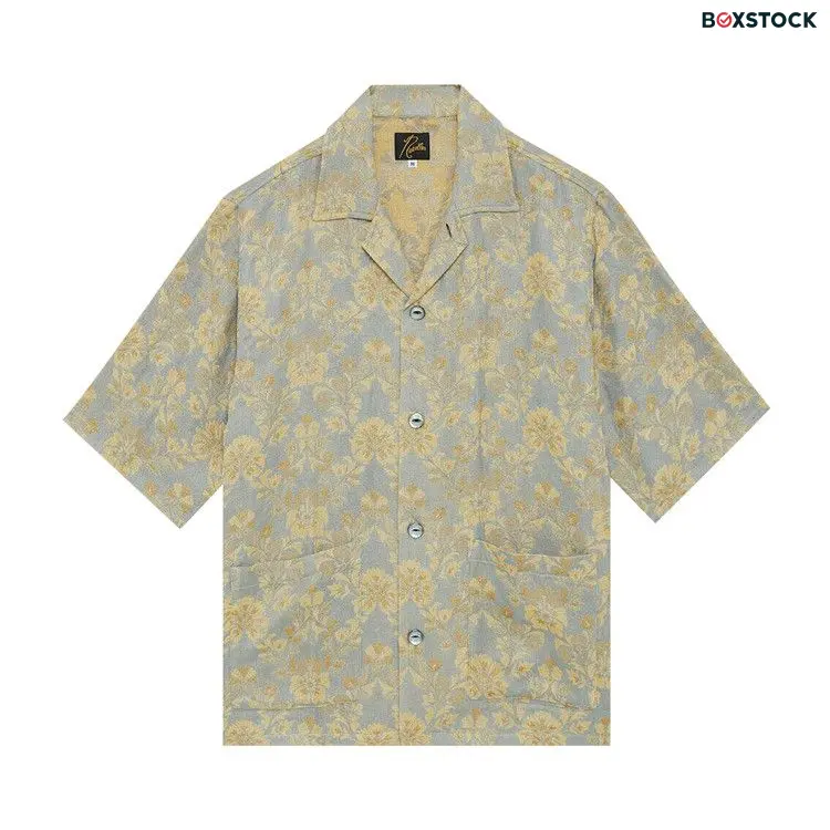 Needles Jacquard Cabana Shirt 'Grey' Spring/Summer 2024