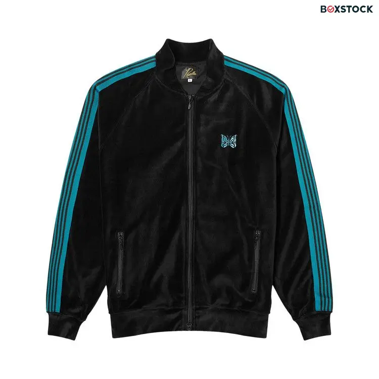 Needles Velour RC Track Jacket 'Black' Spring/Summer 2024