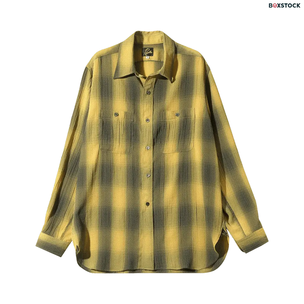 Needles Work Shirt 'Yellow'...