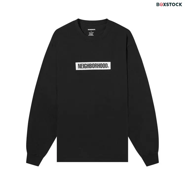 Neighborhood Long-Sleeve Tee-2 'Black' Spring/Summer 2024