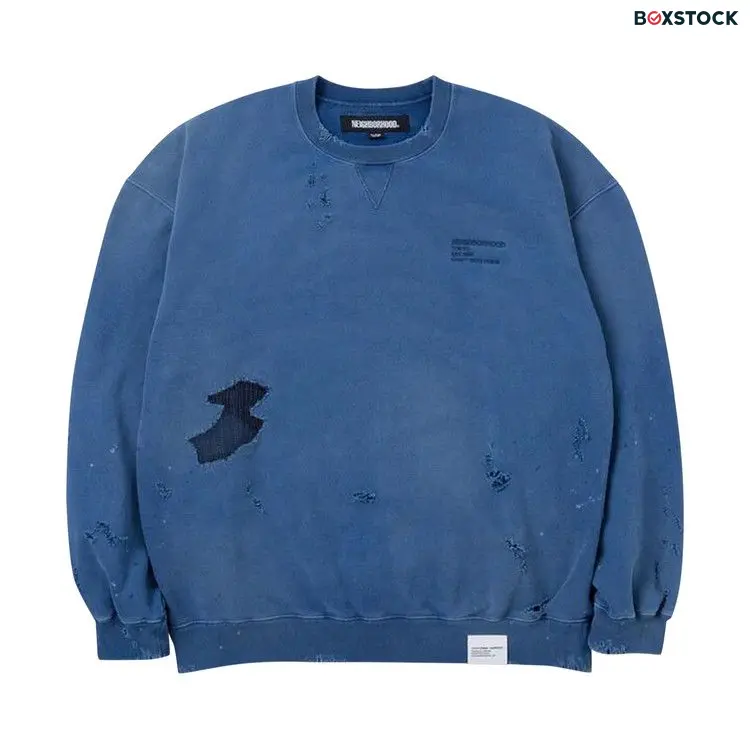 Neighborhood Savage Crewneck 'Navy' Blue Spring/Summer 2024
