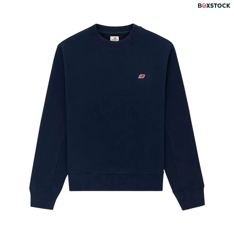 New Balance MADE In USA Core Crewneck Sweatshirt 'Natural Indigo' Blue Spring/Summer 2022