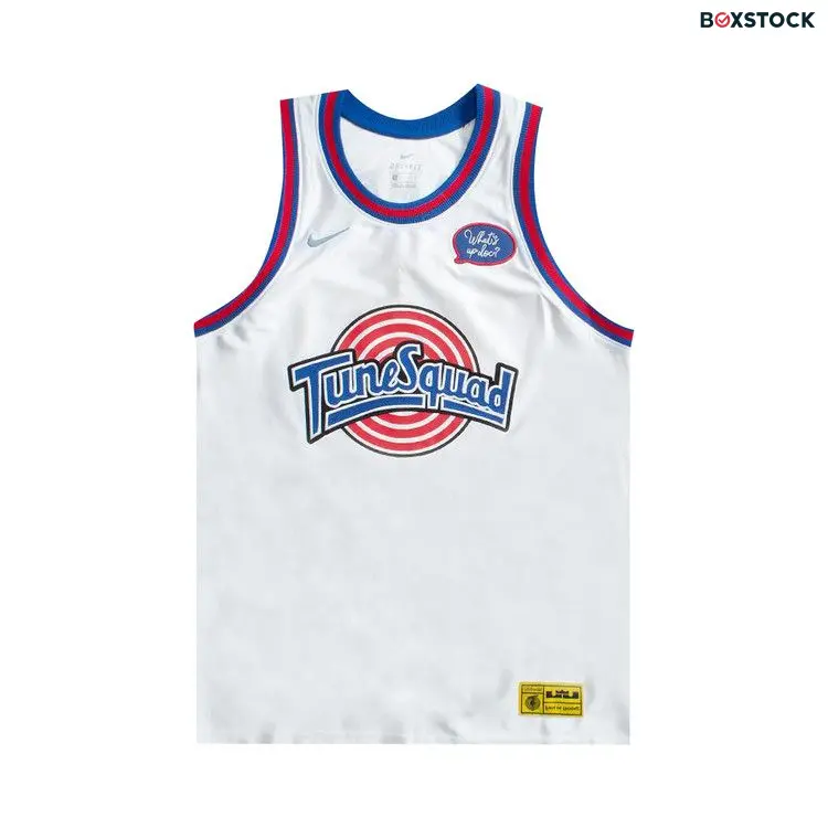 Nike LeBron x Tune Squad DNA Jersey 'White/Cool Grey'