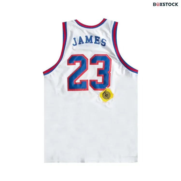 Nike LeBron x Tune Squad DNA Jersey 'White/Cool Grey'