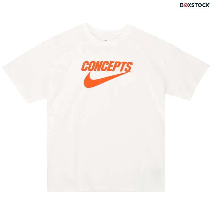 Nike SB x Concepts T-Shirt 'White/Orange' Spring/Summer 2022