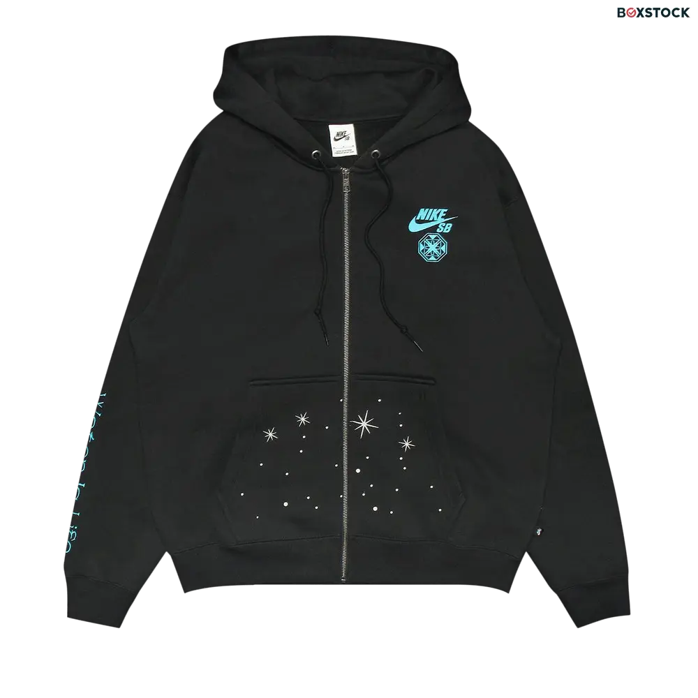 Nike SB x Di'Orr Greenwood Fleece Hoodie 'Black' Spring/Summer 2024