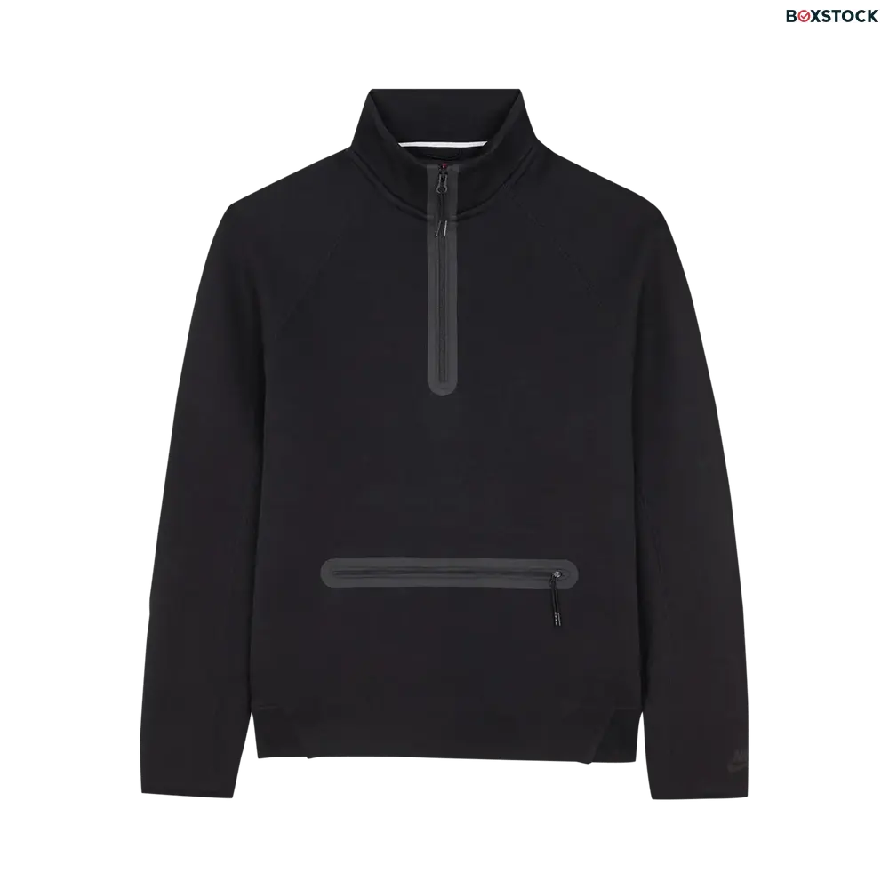 Nike Sportswear Tech Fleece 1/2 Zip Sweatshirt 'Black/Black'