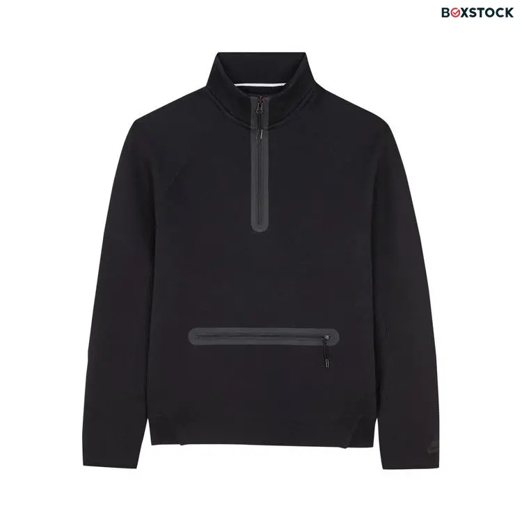 Nike Sportswear Tech Fleece 1/2 Zip Sweatshirt 'Black/Black'