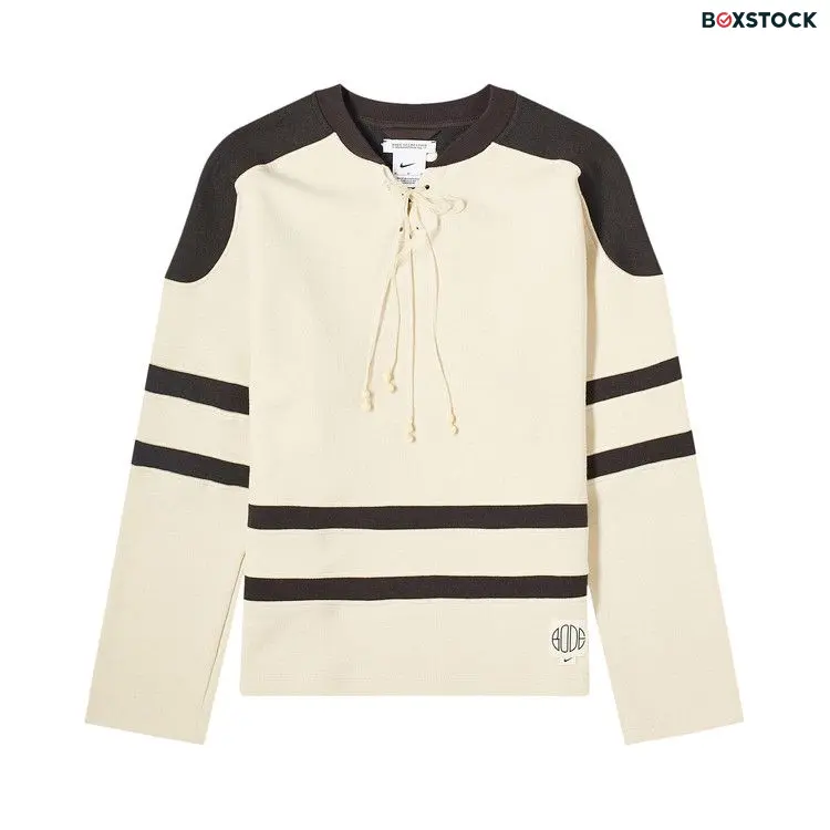 Nike x Bode Rec Lacing Knit 'Ecru/Shadow Brown' White Spring/Summer 2024