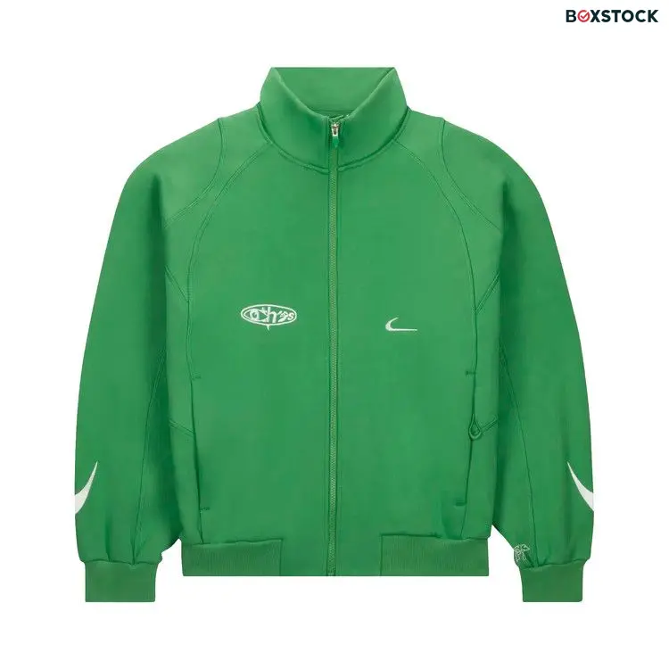 Nike x Off-White Tracksuit Jacket (Asia Sizing) 'Kelly Green' Fall/Winter 2023