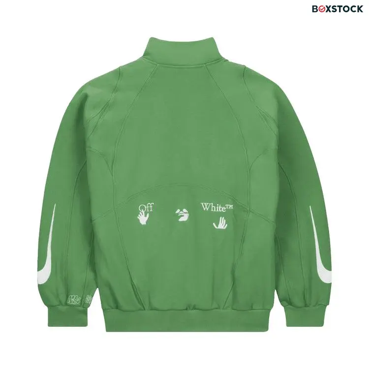 Nike x Off-White Tracksuit Jacket (Asia Sizing) 'Kelly Green' Fall/Winter 2023